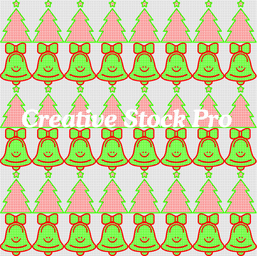 Tiny Stars Christmas Seamless Patterns