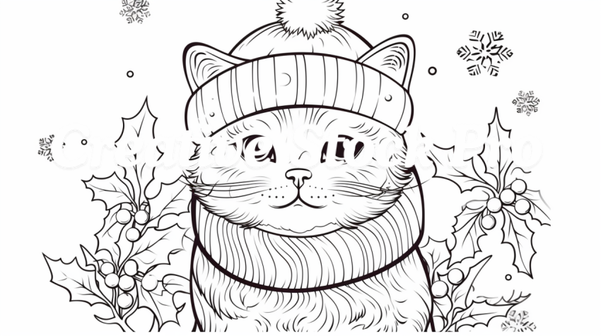 Free Cat Coloring Pages for Creative Fun