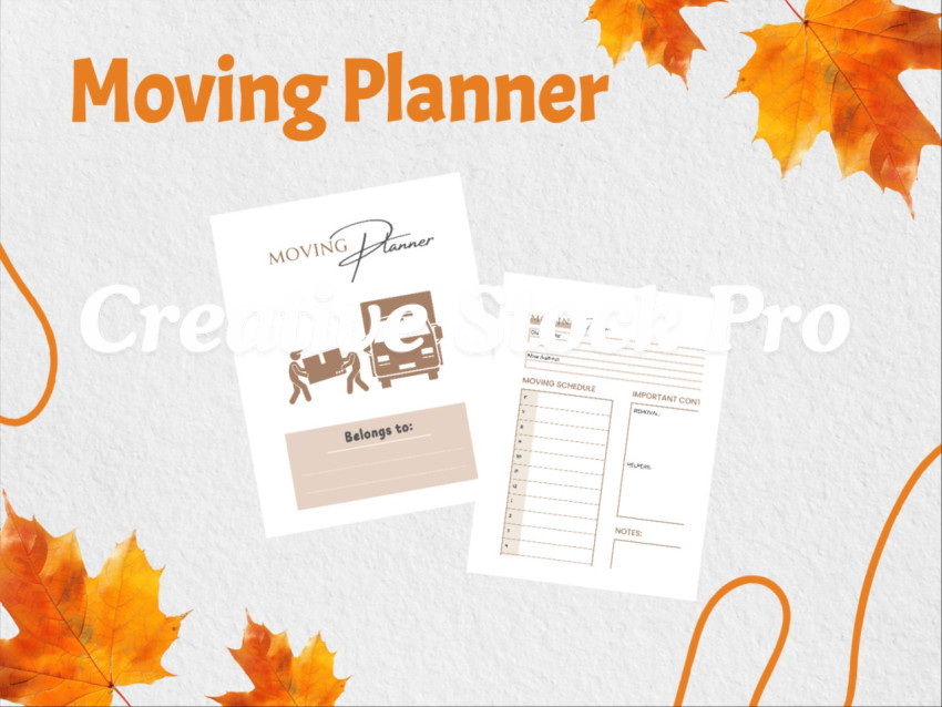 Editable Moving Planner