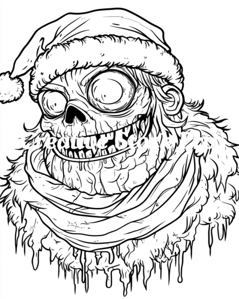 Free Scary Christmas Creatures