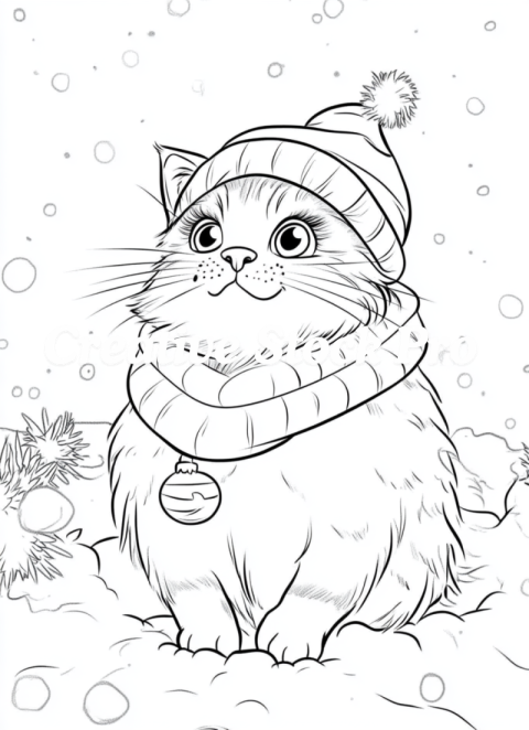 Winter Cat Wonderland