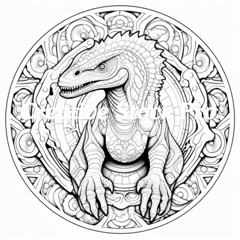 Free Dinosaur Coloring Pages for Fun and Relaxation