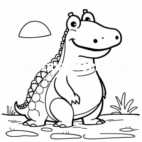 Free Dinosaur Coloring Sheets for Kids & Grown-Ups