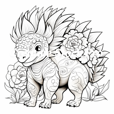 Fun Dinosaur Coloring for Kindle: All Ages Welcome