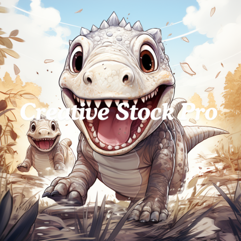 Dino Roar Coloring Page for Kids & Adults