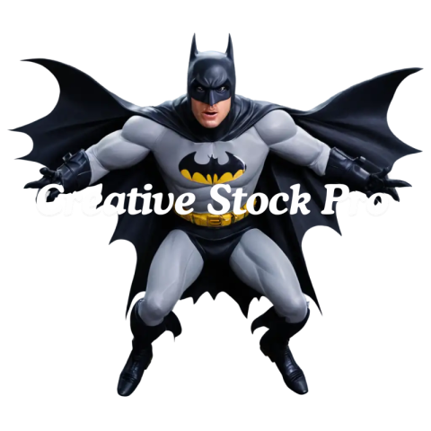 Create a Dynamic PNG Image of Batman Enhancing Clarity and Detail