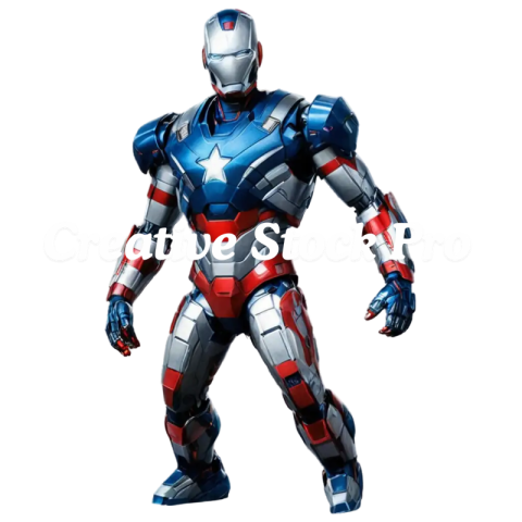 Iron Patriot PNG Image Create Your Customized Design with Precision