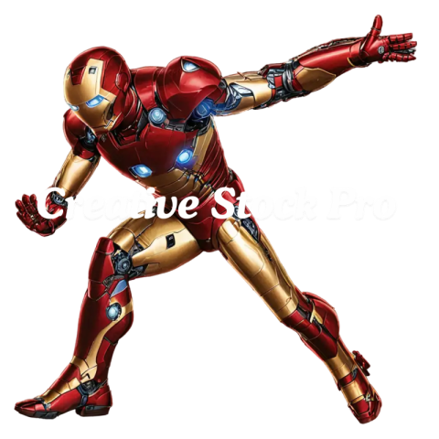 Iron Man 4 PNG Image Futuristic Armor Design Concept