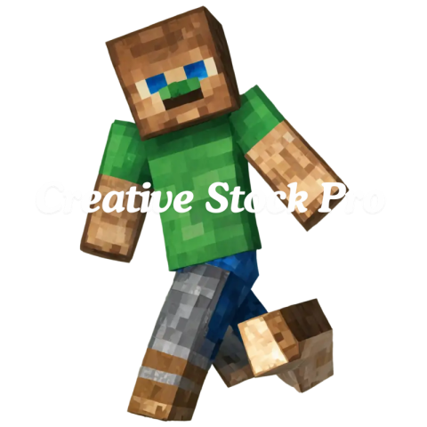 Minecraft PNG Image Explore Creativity with Pixelated Adventures