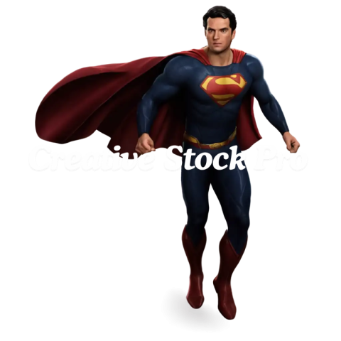 Superman PNG Image Harnessing Heroic Power in HighResolution Clarity