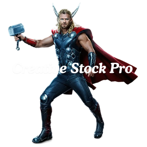 Thor PNG Image Mighty Asgardian God in HighQuality Format