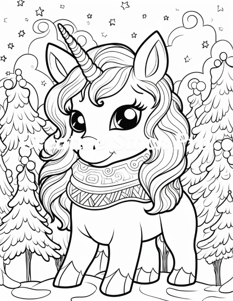 Free Santa’s Unicorn Friends