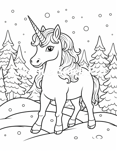 Santa’s Unicorn Sleigh