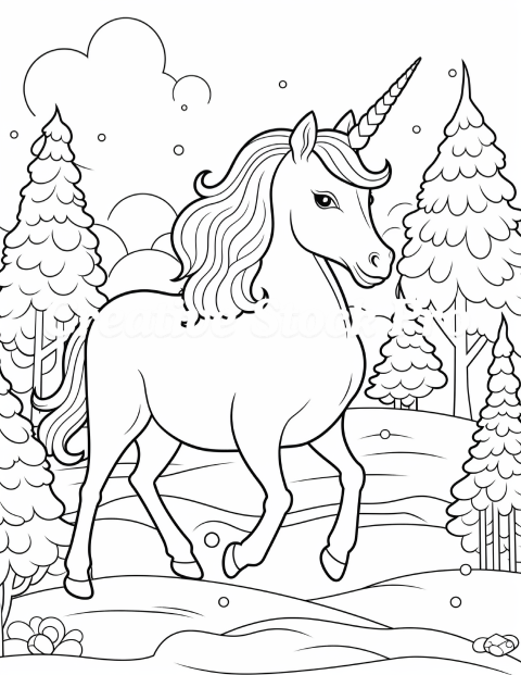 Unicorn Festive Cheer