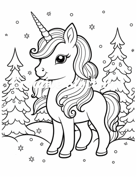 Christmas Unicorn Magic