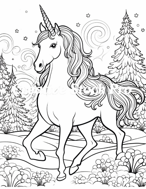 Winter Unicorn Cheer