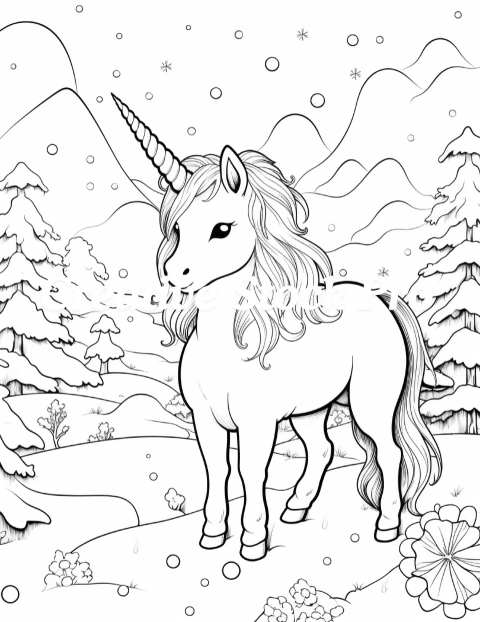 Sparkling Unicorn Holiday