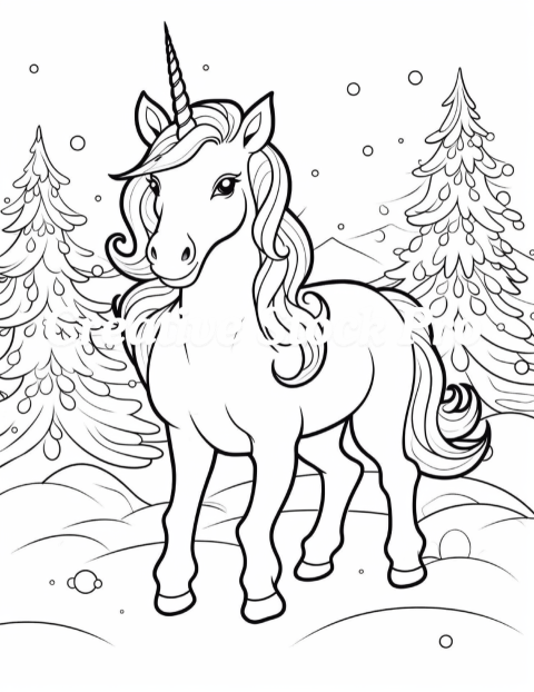 Holiday Unicorn Dreams