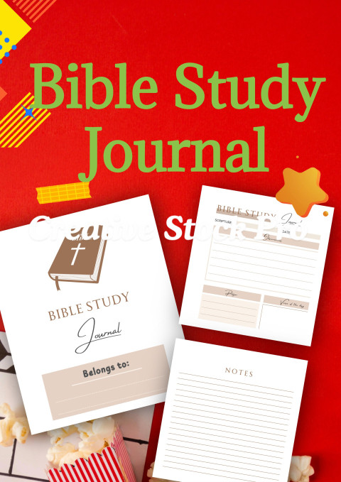 Editable Bible Study Journal