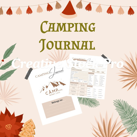 Editable Camping Journal