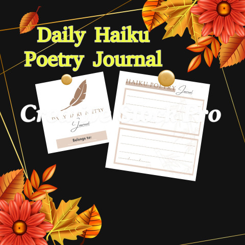 Editable Daily Haiku Poetry Journal