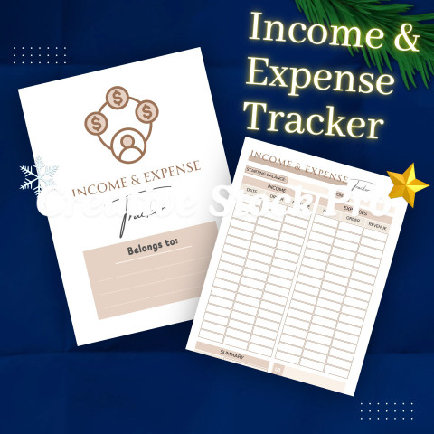 Editable Income & Expense Tracker