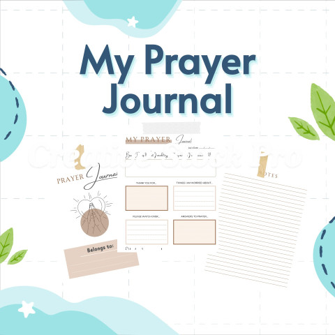 Editable My Prayer Journal