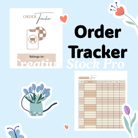 Editable Order Tracker