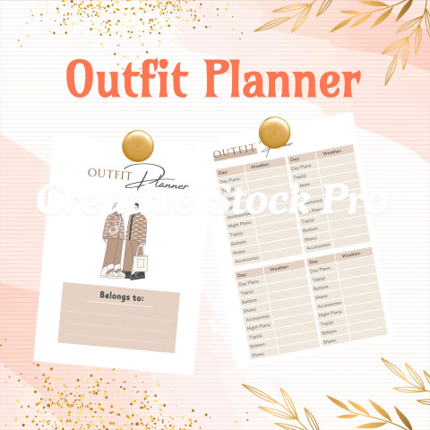 Editable Outfit Planner