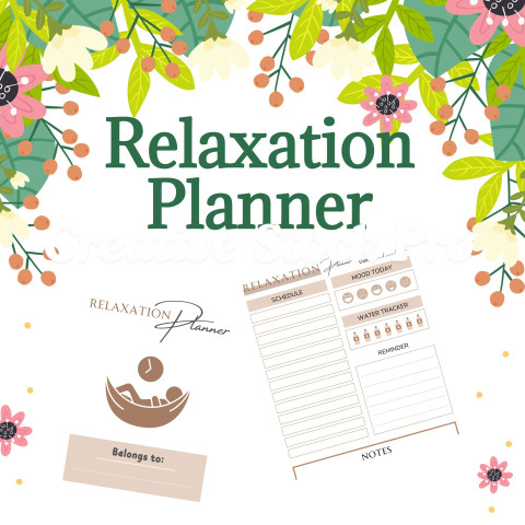 Editable Relaxation Planner