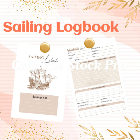 Editable Sailing Logbook