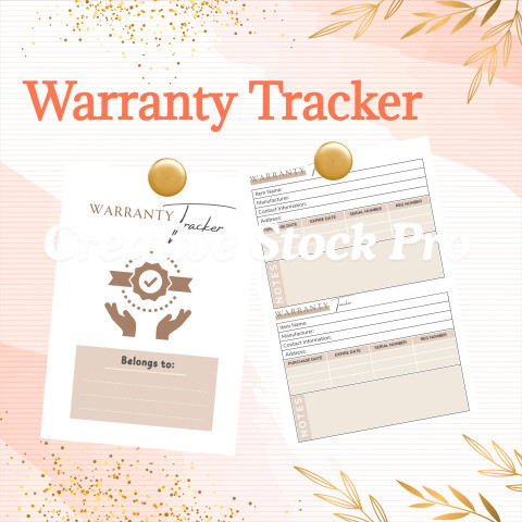 Editable Warranty Tracker