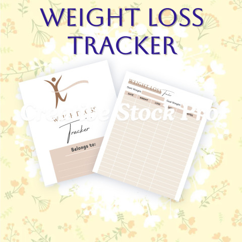 Editable Weight Loss Tracker