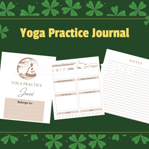 Free Editable Yoga Practice Journal