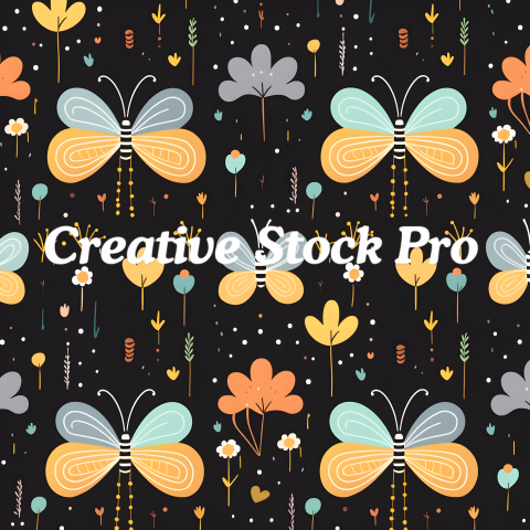 "Bee-Inspired Digital Scrapbooking Papers"