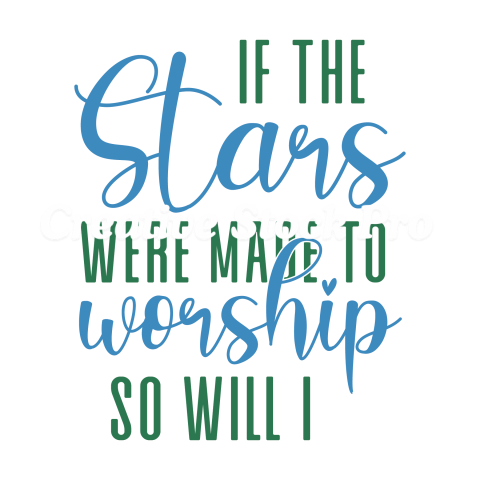 If The Stars Were Made To Worship So Will I (4)