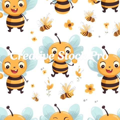 "Beehive-Themed Digital Backgrounds"