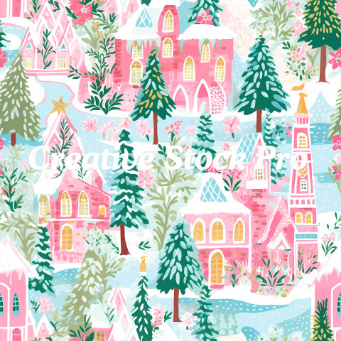 Modern Preppy Holiday Seamless Patterns