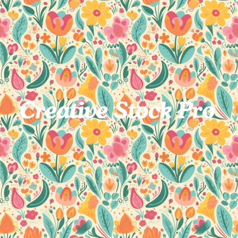 Retro Nature Pattern Collection