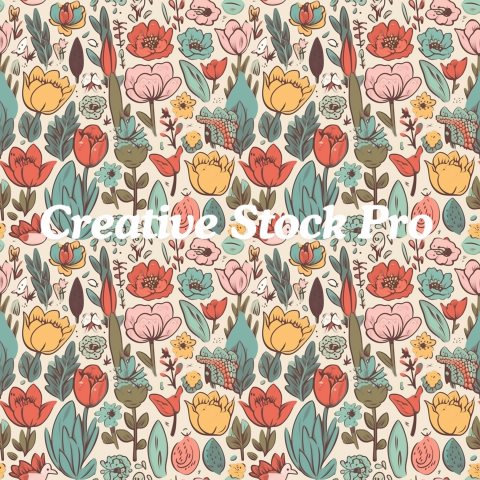 Retro Garden Pattern Collection