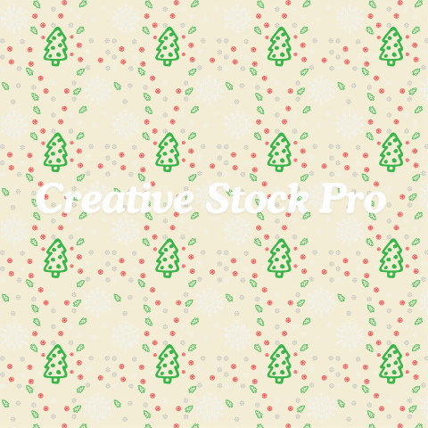 Free Christmas Animal Print Seamless Pack